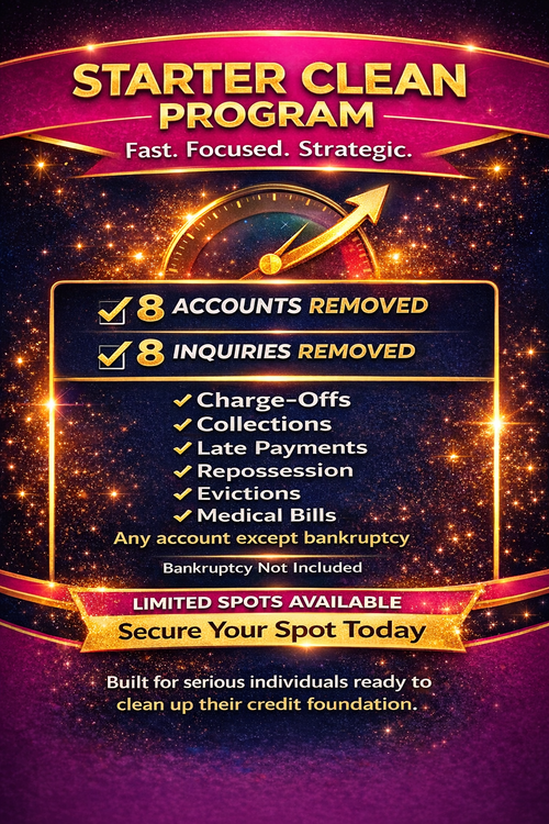 Starter clean program