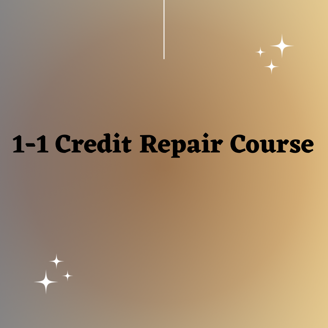 Credit Repair 1-1 course – ACRUIM Consultant Services