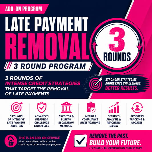Late Payment Removal Add-On Program