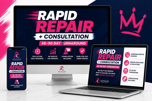 Rapid Repair + consultation